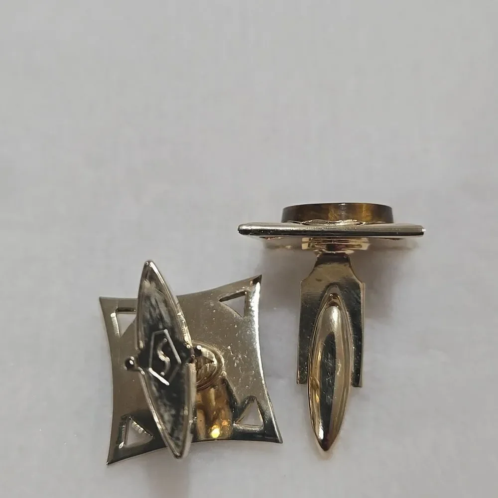 Cufflinks With Natural Tigers Eye Stone